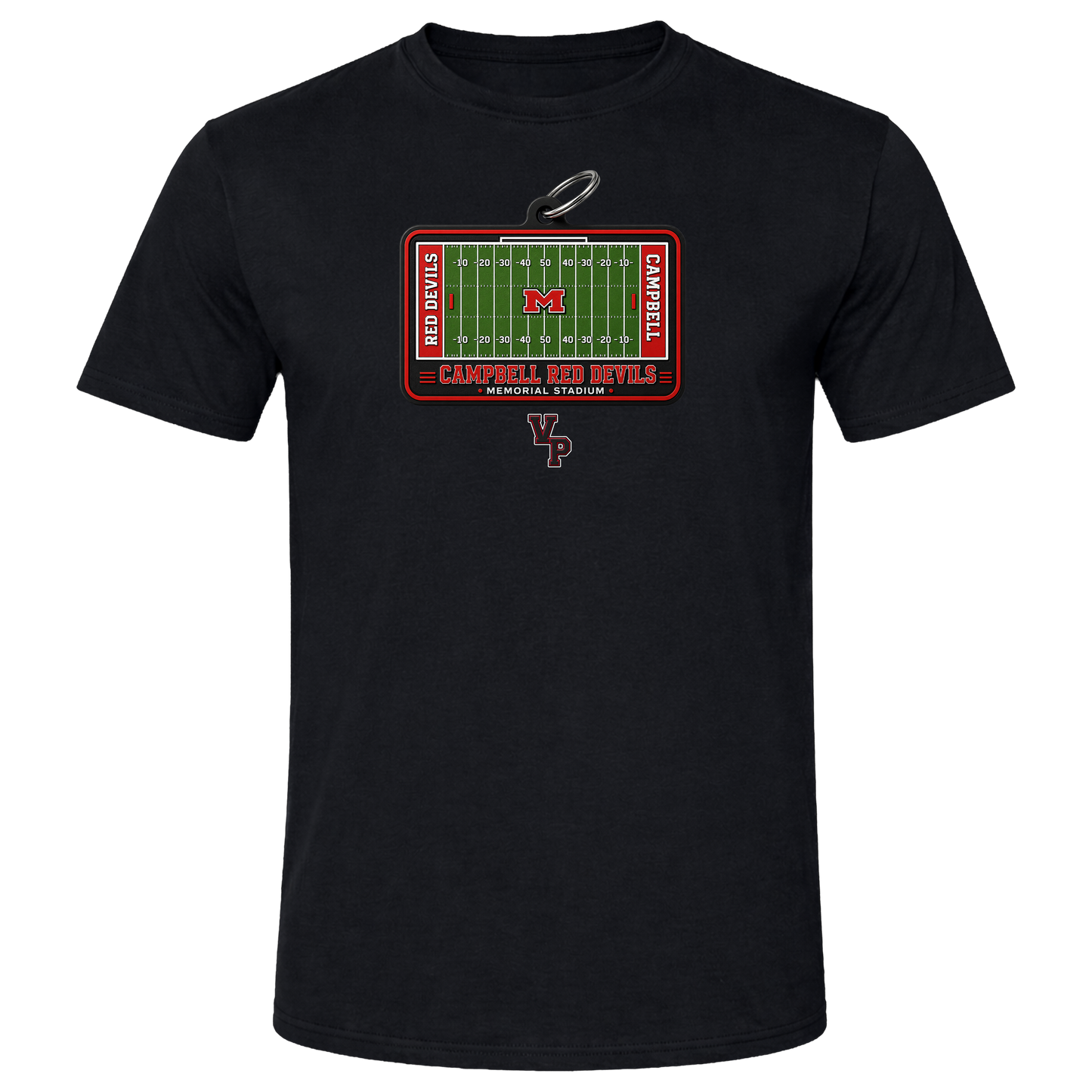 The Vantage Point "Campbell Football Key Chain" Exclusive T Shirt