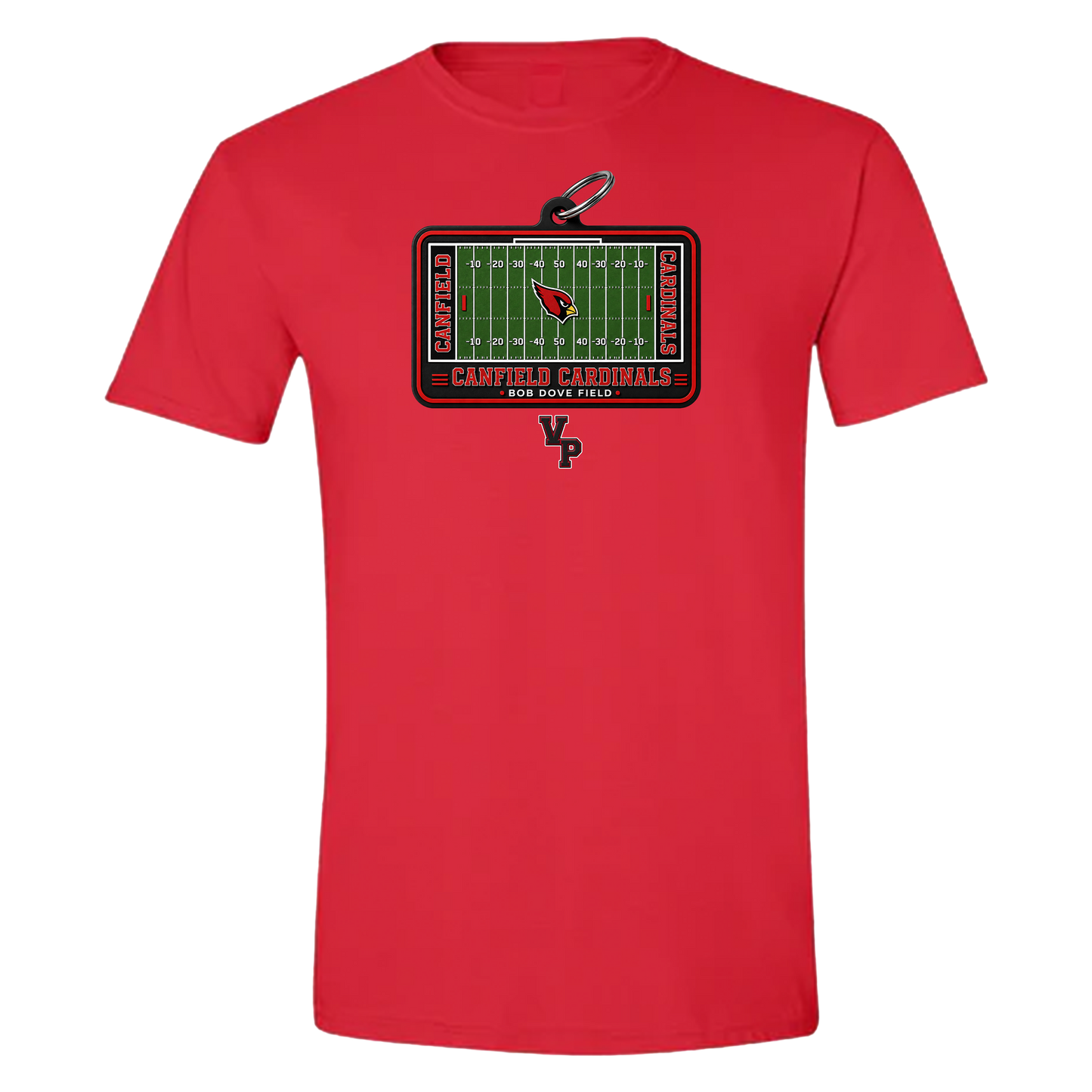 The Vantage Point "Canfield Football Key Chain" Exclusive T Shirt