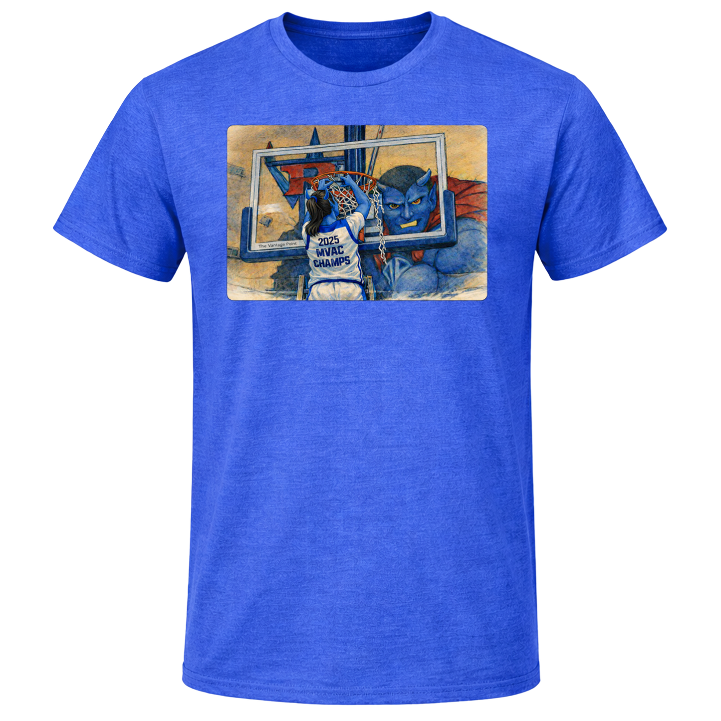 Western Reserve Lady Blue Devils "MVAC Champs" Exclusive T Shirt