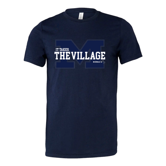 McDonald "It Takes The Village" Block M Exclusive T Shirt