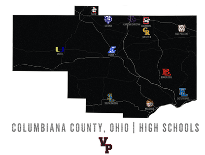 The Vantage Point "Columbiana County High Schools" Exclusive T Shirt
