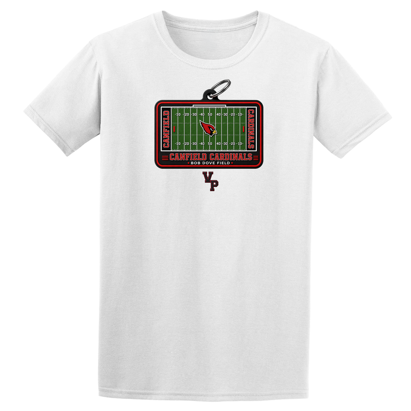 The Vantage Point "Canfield Football Key Chain" Exclusive T Shirt