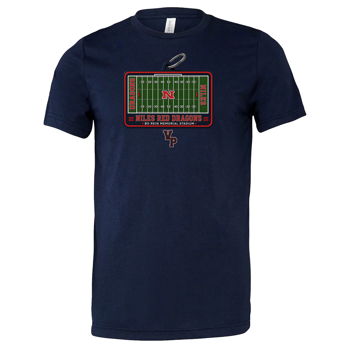 The Vantage Point "Niles Football Key Chain" Exclusive T Shirt