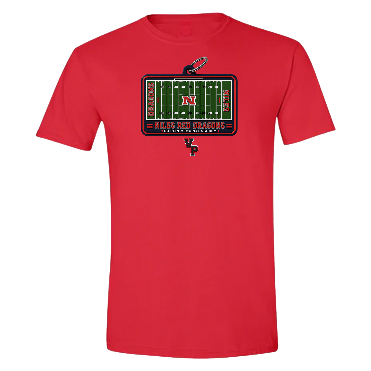 The Vantage Point "Niles Football Key Chain" Exclusive T Shirt