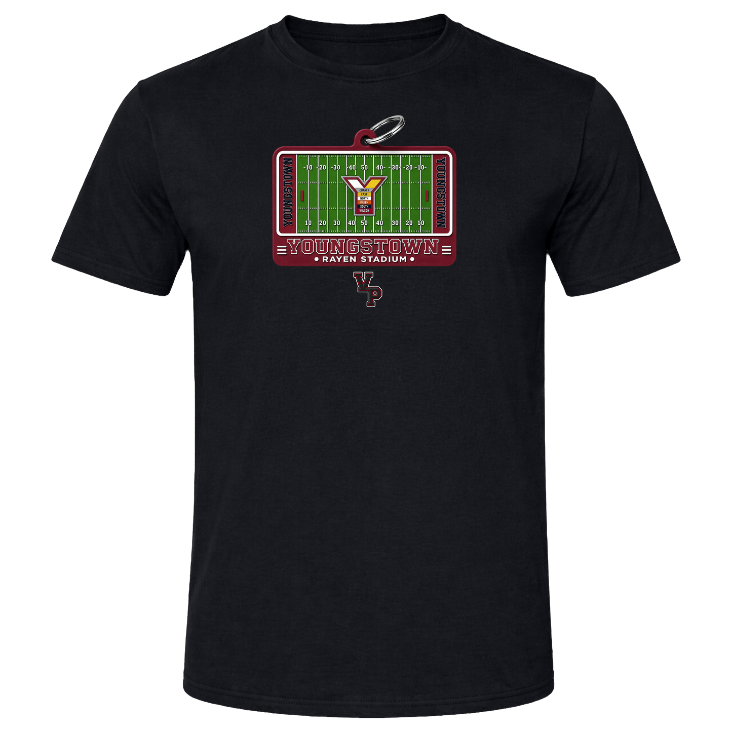 The Vantage Point "Youngstown Football Key Chain" Exclusive T Shirt