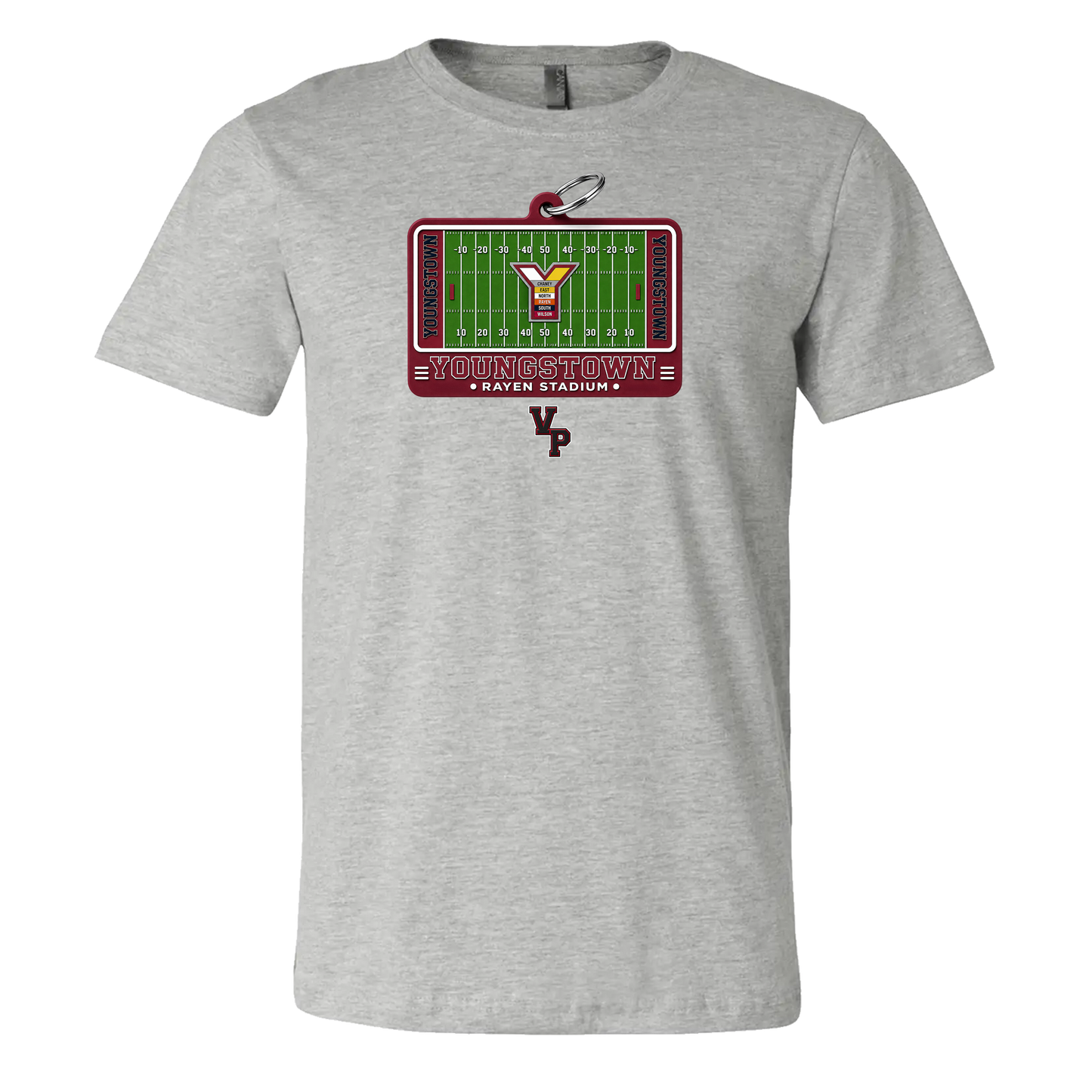 The Vantage Point "Youngstown Football Key Chain" Exclusive T Shirt