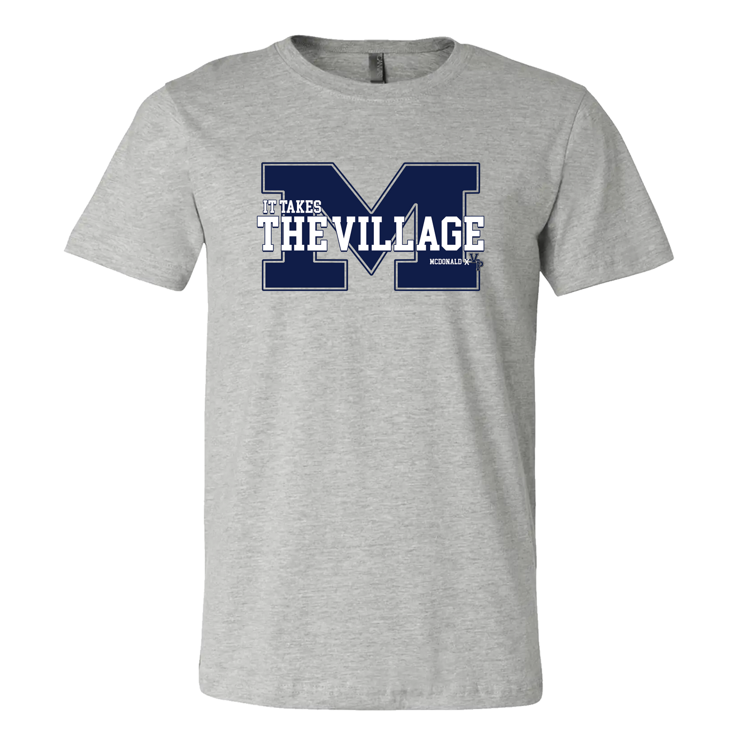 McDonald "It Takes The Village" Block M Exclusive T Shirt