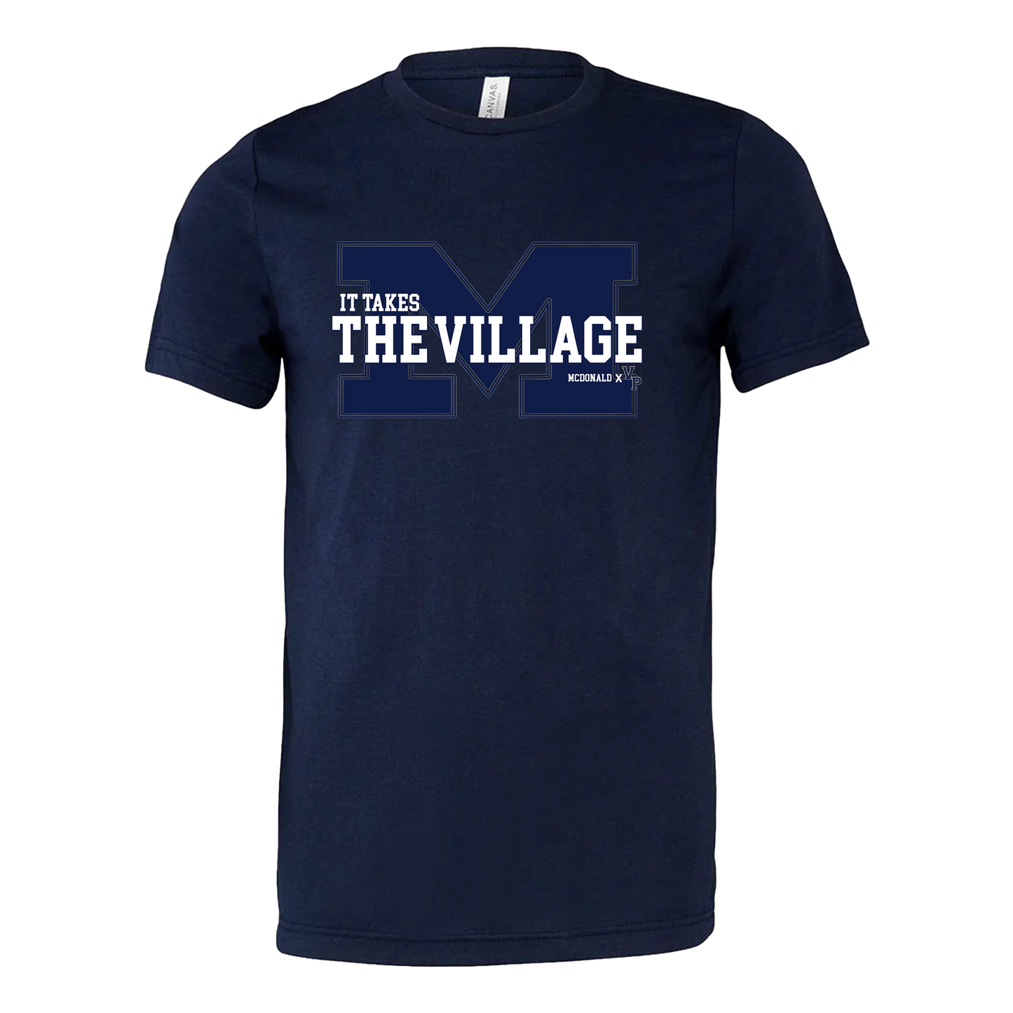 McDonald "It Takes The Village" Block M Exclusive T Shirt
