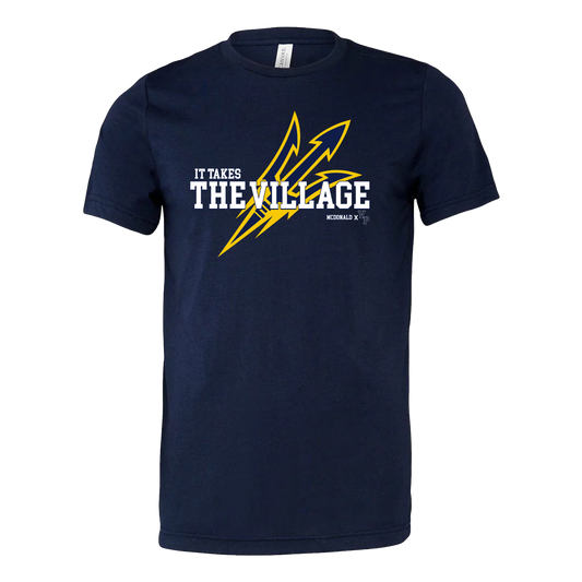 McDonald "It Takes The Village" Trident Exclusive T Shirt
