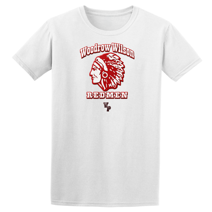 The Vantage Point "Throwback Youngstown Woodrow Wilson Redmen Embossed" Exclusive T Shirt