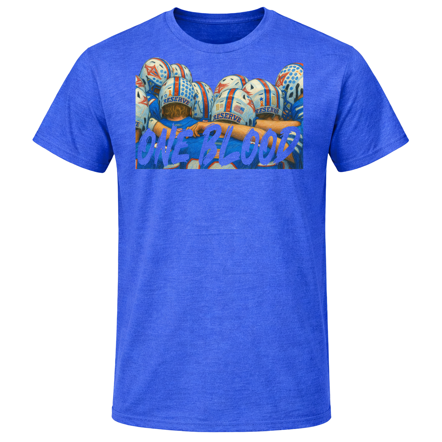 Western Reserve "One Blood" Sketched Exclusive T Shirt